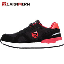 Load image into Gallery viewer, LARNMERN Men's Work Safety Shoes Steel Toe Construction Sneaker Breathable Lightweight Anti-smashing Anti-static Non-slip shoe