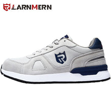 Load image into Gallery viewer, LARNMERN Men's Work Safety Shoes Steel Toe Construction Sneaker Breathable Lightweight Anti-smashing Anti-static Non-slip shoe