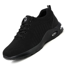Load image into Gallery viewer, Breathable Men's Safety Shoes Boots With Steel Toe Cap Casual Men's Boots Work Indestructible Shoes Puncture-Proof Work Sneakers