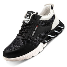 Load image into Gallery viewer, Breathable Men's Safety Shoes Boots With Steel Toe Cap Casual Men's Boots Work Indestructible Shoes Puncture-Proof Work Sneakers