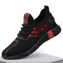 Load image into Gallery viewer, Breathable Men's Safety Shoes Boots With Steel Toe Cap Casual Men's Boots Work Indestructible Shoes Puncture-Proof Work Sneakers