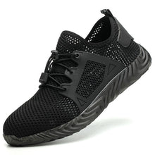 Load image into Gallery viewer, Breathable Men's Safety Shoes Boots With Steel Toe Cap Casual Men's Boots Work Indestructible Shoes Puncture-Proof Work Sneakers