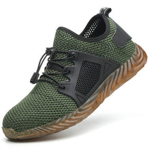 Load image into Gallery viewer, Breathable Men's Safety Shoes Boots With Steel Toe Cap Casual Men's Boots Work Indestructible Shoes Puncture-Proof Work Sneakers