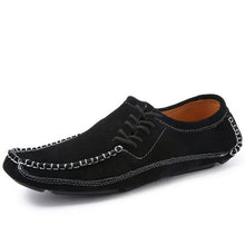 Laden Sie das Bild in den Galerie-Viewer, Classic casual mens, loafers solid flats shoes