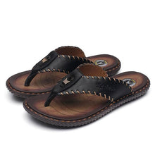 Charger l'image dans la galerie, Mens non-slip rubber slides shoes