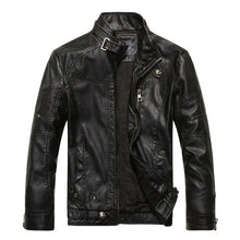 Load image into Gallery viewer, Mens  Special Design Vintage Leather Coats