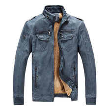 Charger l'image dans la galerie, Mens fashion Leather Coats with new pocket designs