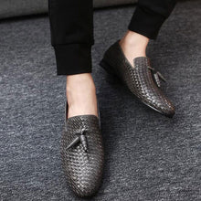 Laden Sie das Bild in den Galerie-Viewer, Mens shoes fashion slip-on flats