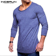 Charger l'image dans la galerie, Men's T-Shirts Long Sleeve Clothing Casual  Bodybuilding