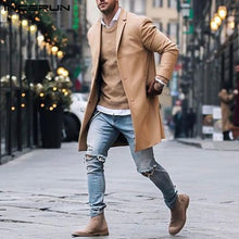 Charger l'image dans la galerie, Mens Fashion  Overcoat Classic Jackets Outwear