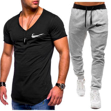 Carica l'immagine nel visualizzatore di Gallery, Mens sportswears 1 Set,  T shirt + pant
