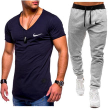 Carica l'immagine nel visualizzatore di Gallery, Mens sportswears 1 Set,  T shirt + pant