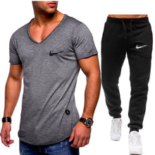 Carica l'immagine nel visualizzatore di Gallery, Mens sportswears 1 Set,  T shirt + pant
