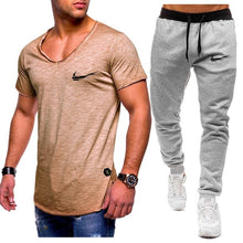 Carica l'immagine nel visualizzatore di Gallery, Mens sportswears 1 Set,  T shirt + pant