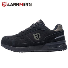 Load image into Gallery viewer, LARNMERN Men&#39;s Work Safety Shoes Steel Toe Construction Sneaker Breathable Lightweight Anti-smashing Anti-static Non-slip shoe