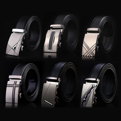 2020 Famous Brand Belt Men Top Quality Genuine Luxury Leather Belts for Men Strap Male Metal Automatic Buckle men belts