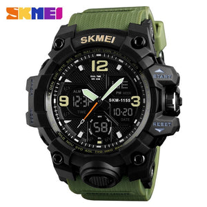 Mens Watches Fashion Sports Military Quartz Digital Waterproof Swim Stopwatch Wristwatches Clock Women Watch relogio masculino