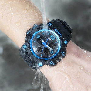 Mens Watches Fashion Sports Military Quartz Digital Waterproof Swim Stopwatch Wristwatches Clock Women Watch relogio masculino