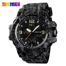 Load image into Gallery viewer, Mens Watches Fashion Sports Military Quartz Digital Waterproof Swim Stopwatch Wristwatches Clock Women Watch relogio masculino