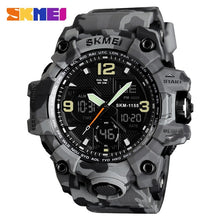 Load image into Gallery viewer, Mens Watches Fashion Sports Military Quartz Digital Waterproof Swim Stopwatch Wristwatches Clock Women Watch relogio masculino