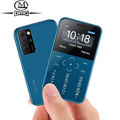 Small Mini mobile phones GSM single sim new unlocked cheap cell phone push button telephone Single camera