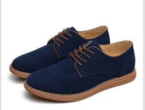 Mens oxfords flats casual vintage shoes