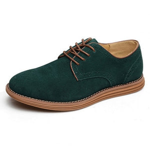 Mens oxfords flats casual vintage shoes