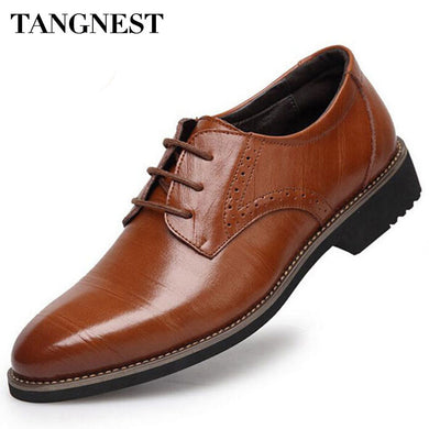 Mens fashion oxford business casual shoes