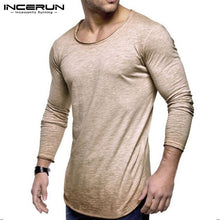 Load image into Gallery viewer, Men&#39;s T-Shirts Long Sleeve Clothing Casual  Bodybuilding