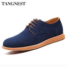 Load image into Gallery viewer, Mens oxfords flats casual vintage shoes