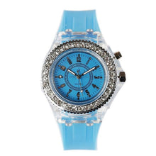 Load image into Gallery viewer, LED fashion womens  luminous  wristwatch casual