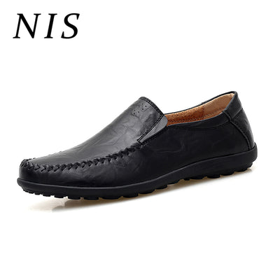 Leather casual shoes anti-slip  for men