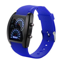 Load image into Gallery viewer, Digital Watch with Dial light flash meter LED style