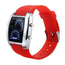 Load image into Gallery viewer, Digital Watch with Dial light flash meter LED style