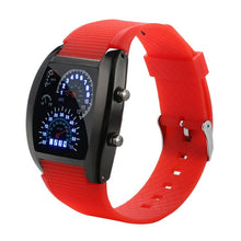 Load image into Gallery viewer, Digital Watch with Dial light flash meter LED style