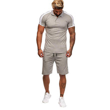 Load image into Gallery viewer, Sports wear set, T shirt+shorts mens outer wear casual