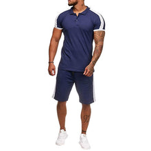 Load image into Gallery viewer, Sports wear set, T shirt+shorts mens outer wear casual
