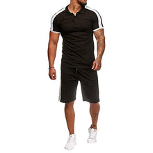 Load image into Gallery viewer, Sports wear set, T shirt+shorts mens outer wear casual
