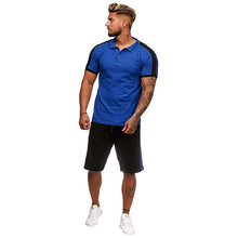 Load image into Gallery viewer, Sports wear set, T shirt+shorts mens outer wear casual