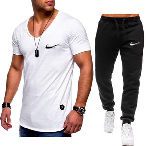 Mens sportswears 1 Set,  T shirt + pant