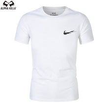 Load image into Gallery viewer, Mens sportswear two pieces sets T shirt+pant