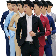 Load image into Gallery viewer, Men&#39;s formal business suit